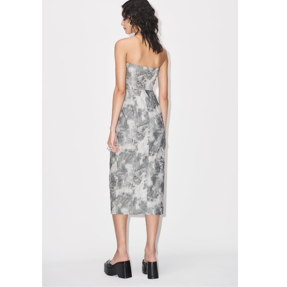 NEW! Zara Printed Cargo Dress with pockets - Picture 5 of 15